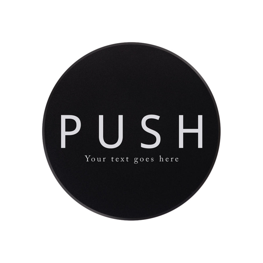 Personalised PUSH Tamper - 58.50mm