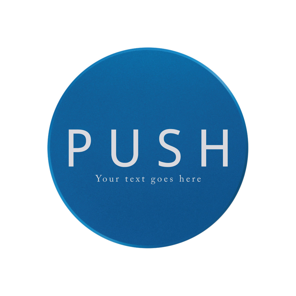 Personalised PUSH Tamper - 58.50mm