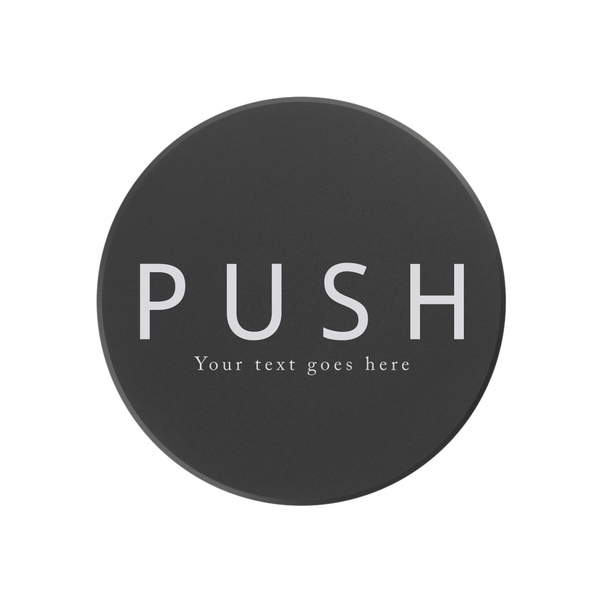 Personalised PUSH Tamper - 58.50mm