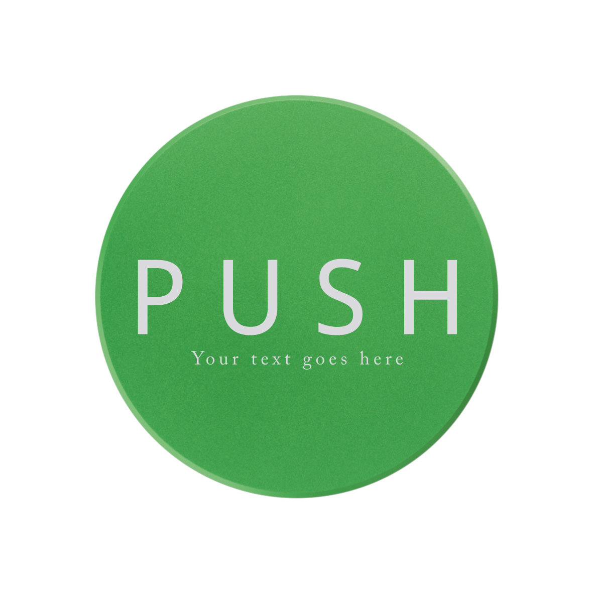 Personalised PUSH Tamper - 58.50mm