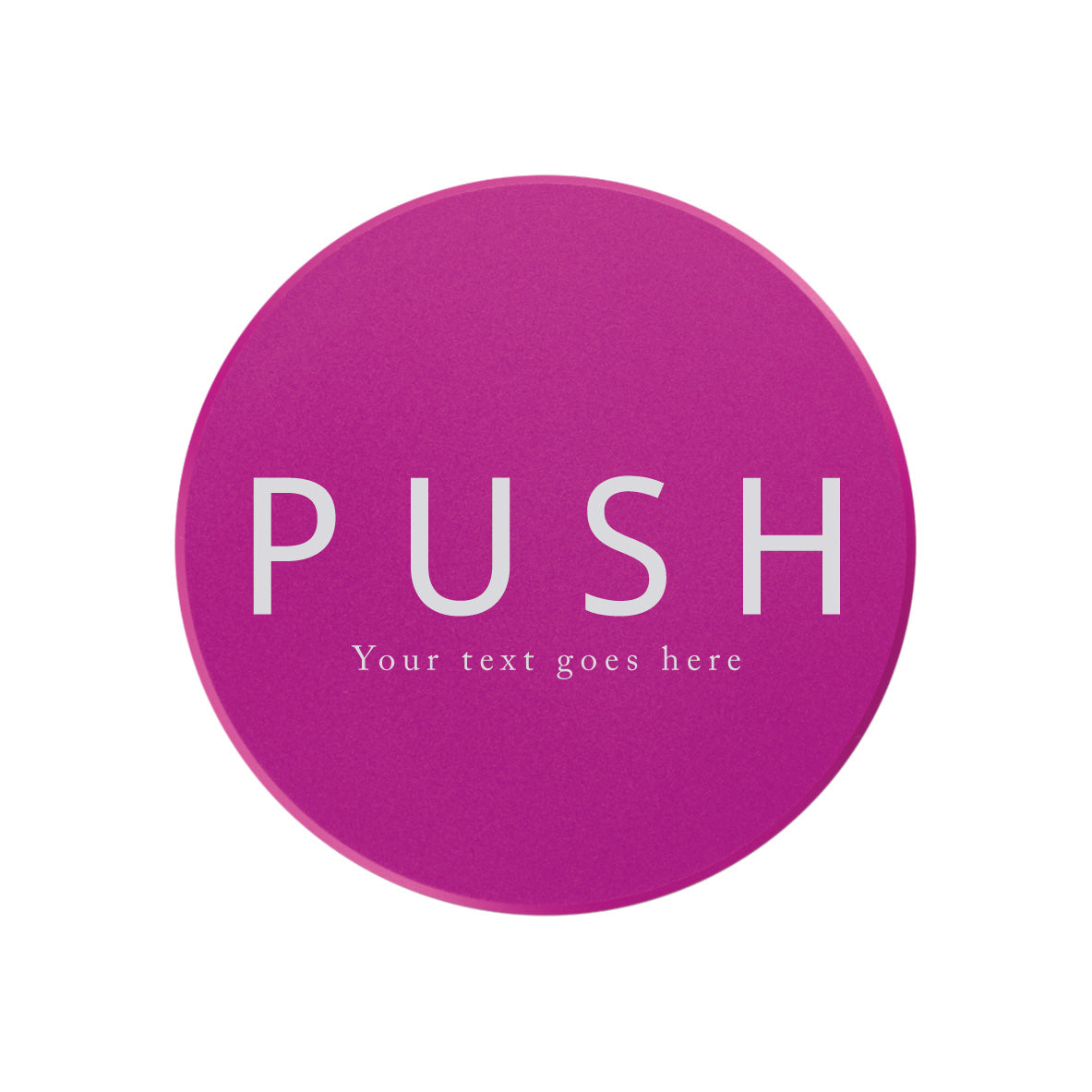 Personalised PUSH Tamper - 58.50mm