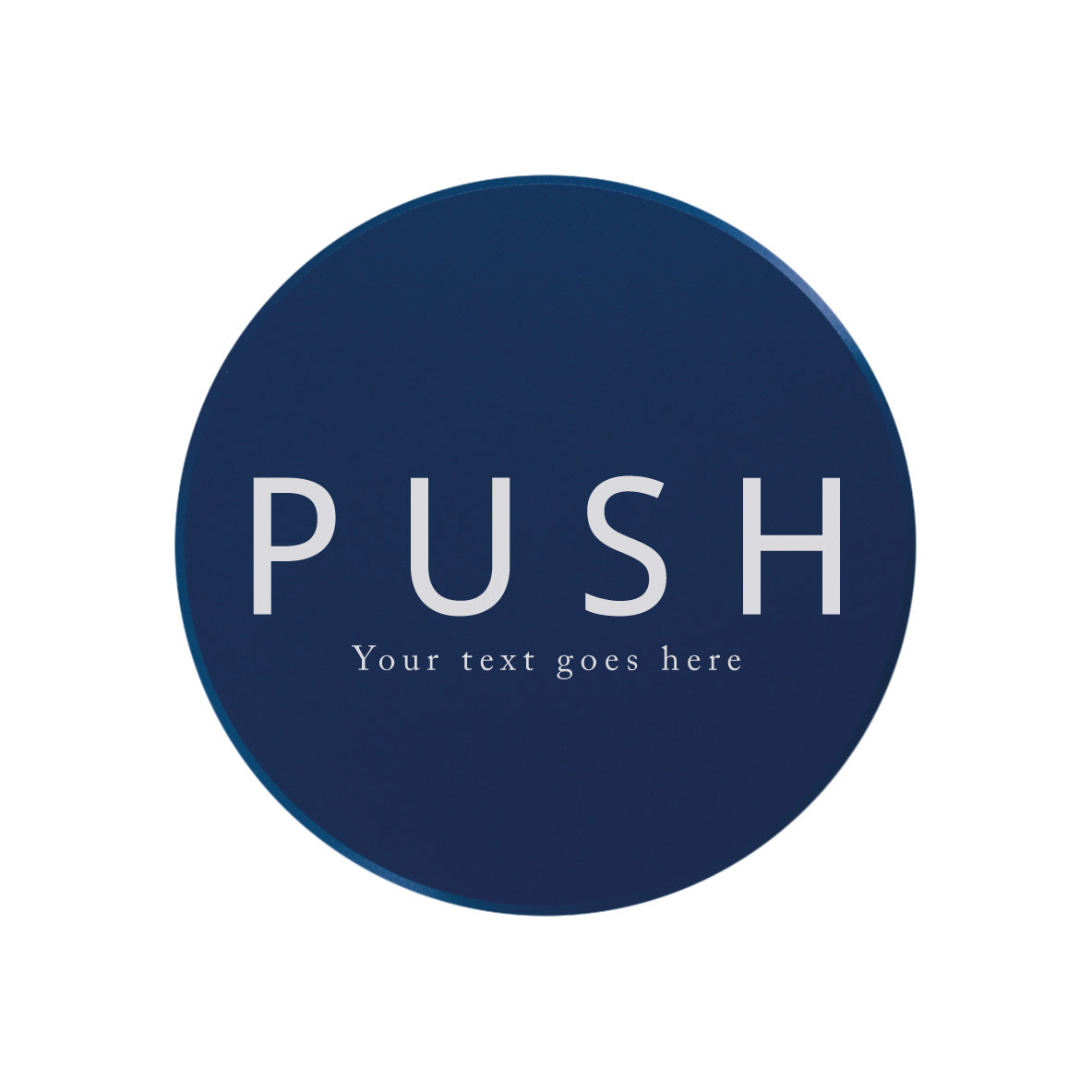 Personalised PUSH Tamper - 58.50mm